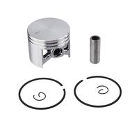Ensemble de Piston Segment de Piston Circlips d'Axe 50 mm pour Stihl 044 MS440 Tronçonneuse