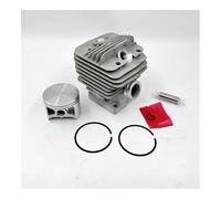Ensemble de Pistons de Cylindre à Gros alésage 56 mm et 54 mm for tronçonneuse à Essence MS660 MS 066 660, pièces de Rechange 11220201211 1122 020 1209(Big 56mm)