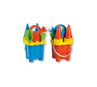 Simba Lot de 7 seaux UNI Castle - Assortis multicolore - 0732177