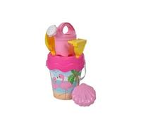 Androni Giocattoli Ensemble de plage Le Flamant Rose seau et accessoires Rose G