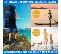 Ensemble de planche à pagaie SUP Board gonflable Lanikai Cruiser 9.8 305x77x10