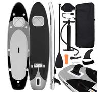 Ensemble de planche SUP gonflable Noir 330x76x10 cm