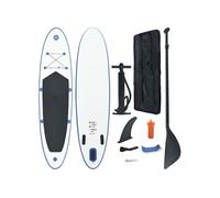 Ensemble de planches SUP gonflables Bleu et blanc