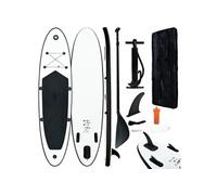Accessoires de surf vidaXL Ensemble de planches SUP gonflables Noir et blanc
