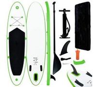 Ensemble de planches SUP gonflables Vert et blanc Noir G