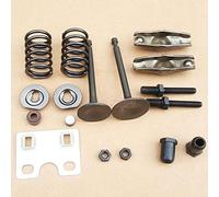 Ensemble de plaque de guidage de tige de poussée de culbuteur de soupape de générateur de moteur à essence adapté for GX160 GX200 177F 173F 166F 188F 190F 6.5HP 168F Remplacement des accessoires (Col