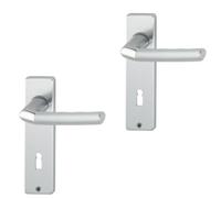 Ensemble de plaques courtes Hoppe Birmingham 1117/202KP/AP