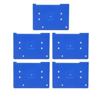 Ensemble de plaques de base de support d'angle de 5pcs, accessoires d'outils de chanfreinage de carreaux professionnels avec anti-rayures, compatibles avec la plupart des broyeurs
