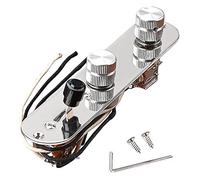 Ensemble de plaques de contrôle de guitare pré-câblées, interrupteur à lame à 3 voies chargé, potentiomètre de poussée et d'extraction, boutons de vitesse de casserole excellents