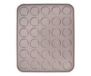 Ensemble de plaques de cuisson antiadhésives, plaque de cuisson en alliage d'aluminium de qualité supérieure pour la cuisine à domicile, boulangerie, parfaite pour les macarons, (Moule à macarons de