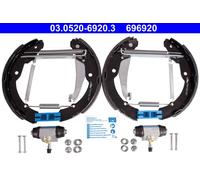 ENSEMBLE De Plaques De Frein ATE 03.0520-6920.3 Pour SEAT, SKODA, VW