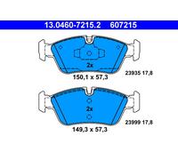 ENSEMBLE De Plaques De Frein ATE 13.0460-7215.2, Frein À Disque Pour BMW