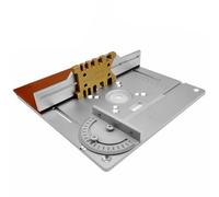 Ensemble de plaques d'insertion de table de toupie - Outil de précision pour tailler et graver le bois pour le bricolage du bois
