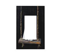 Ensemble de plaques murales avec motif fantôme sur un arbre - Plaque murale à bascule - Décoration pour la maison, la cuisine, la salle de bain