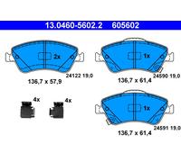 ENSEMBLE De Plaquettes De Frein ATE 13.0460-5602.2, Frein À Disque Pour TOYOTA