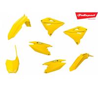 ENSEMBLE DE PLASTIQUES SUZUKI RM 125/250 '01-'08 RESTYLING SUR RMZ 450