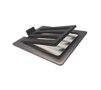Ensemble de Plate-Forme sonore de Bureau, incliné en Acier avec Rebord de retenue pour l ' Organisation du Poste de Travail, Tables d ' étude, multimédias, de Bureau,