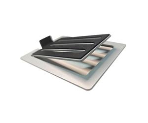 Ensemble de Plate-Forme sonore de Bureau, incliné en Acier avec Rebord de retenue pour l ' Organisation du Poste de Travail, Tables d ' étude, multimédias, de Bureau,