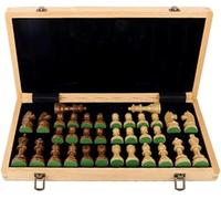 Ensemble De Plateau D’échecs Jeu D’échecs Ensemble D’échecs Pliant,15,3 « x 14,9 » Ensemble De Plateau De Jeu D’échecs De Voyage Portable,pièces D’échecs en Résine Polymère,Parfait pour Les