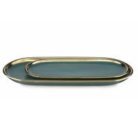 Ensemble de plateaux décoratifs Lovia Green