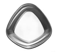 Ensemble de plats à sauce barbecue coréens en acier inoxydable 304, design moderne et minimaliste pour les sauces et assaisonnements, surface poncée lisse, base plate stable, différentes formes