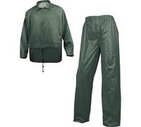 ENSEMBLE DE PLUIE DELTA PLUS 400 POLYESTER ENDUIT PVC VERT - EN400VE0