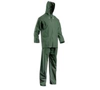 Ensemble de pluie en PVC Vert Taille L