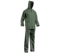Ensemble de pluie en PVC Vert Taille L