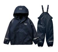 Helly Hansen Ensemble pluie Bergen Fleece Pu Rainset 2.0 Veste imperméable enfant Navy 116 cm