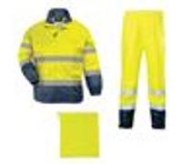 Ensemble de pluie haute visibilité HI-WAY jaune fluo/marine TXL COVERGUARD 7HWRYXL