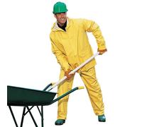 Ensemble de pluie jaune Delta Plus, taille XL-XXL