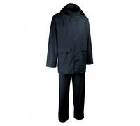 Ensemble de pluie PU veste + pantalon VPLRAINY - bleu marine - M SINGER SAFETY
