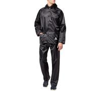 Ensemble de pluie Result pour hommes, composé d'une veste et d'un pantalon de pluie, imperméable RW3238 (XL) (Noir)