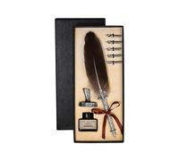 Ensemble de plumes de calligraphie avec plume et plume - Style vintage - Polyvalente - Pour diverses utilisations