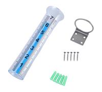 Ensemble de pluviomètres de jardin - Jauges de pluie de rechange avec support pour la maison et le jardin pour une utilisation multifonction