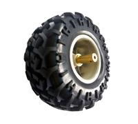 Ensemble de pneus et de roues hexagonales en caoutchouc pour Monster Truck RC, 130mm
