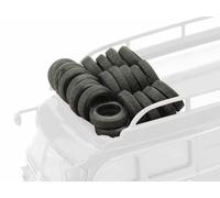 Ensemble De Pneus Sans Jantes Avant + Arrière 1:43 F088 BRUMM