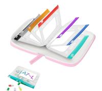 Ensemble De Pochettes À Pilules - Boîte Portable Étanche, 7 Sacs De Rangeme | Pilulier Portable - Rangement Pour Les Voyages | Boîte Étanche, Sept Pochettes Zippées, Pochettes À Médicaments