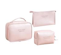 Ensemble De Pochettes De Maquillage 3 Pièces | Pochette De Rangement Étanch | Trousse De Maquillage De Pour Camping En Plein Air, Hôtel, D'affaires, W nd, Escapade, Randonnée, Dortoir,