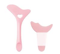 Ensemble de pochoirs de maquillage tout-en-un réutilisables pour mascara + tampons de protection pour fard à paupières et eyeliner, outil de guide d'application pour le maquillage facile à utiliser