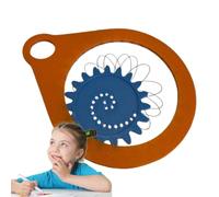 Ensemble de pochoirs géométriques multifonctionnels, règle d'art portable, 17,7 x 13,1 x 0,6 cm, fournitures d'artisanat réutilisables pour design créatif, projet scolaire, créativité