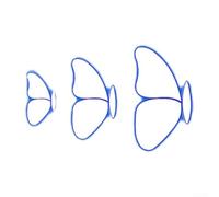 Ensemble de pochoirs papillon en acrylique pour matelassage et création de beaux motifs de patchwork (S + M + L)