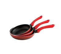Ensemble de poêle Quid Tokio Rouge Métal (3 pcs)