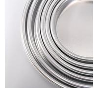 Ensemble de poêles à pizza en aluminium anodisé avec motifs profonds et peu profonds, passe au four avec une excellente conductivité thermique, tailles allant de 12,7 à 30,5 cm