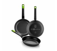 Ensemble de poêles BRA GASTRO A841201 Aluminium forgé 3 Pièces