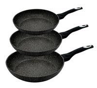 Ensemble de poêles en granit Klausberg KB-7290, 20/24/28 cm