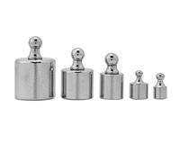 Ensemble de poids d'étalonnage, Kit de contrepoids plaqué de 5 grammes pour la mesure éducative industrielle