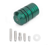 Ensemble de poids pour stabilisateur avec boîtier en métal et finition peinte pour une utilisation en extérieur à long terme et fiabilité (vert)