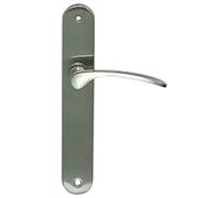 Ensemble de poignée bec de cane SARA laiton nickelé mat CADAP 001590/19BF