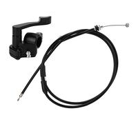 Ensemble de Poignée d'Accélérateur de Câble d'Accélérateur de Pouce de 22 Mm 0,87 Pouces pour Chinois 50 70 90 110 125 150 200 250 ATV Quad Accélérateurs de Sports Motorisés